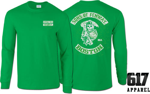 Sons of Auerbach Long Sleeve Boston Basketball T-Shirt – 617Apparel